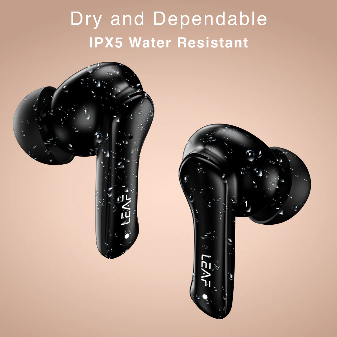 Combo: LEAF BUDS X614 ANC  + LEAF BUDS X121 (CARBON BLACK) - Image 10