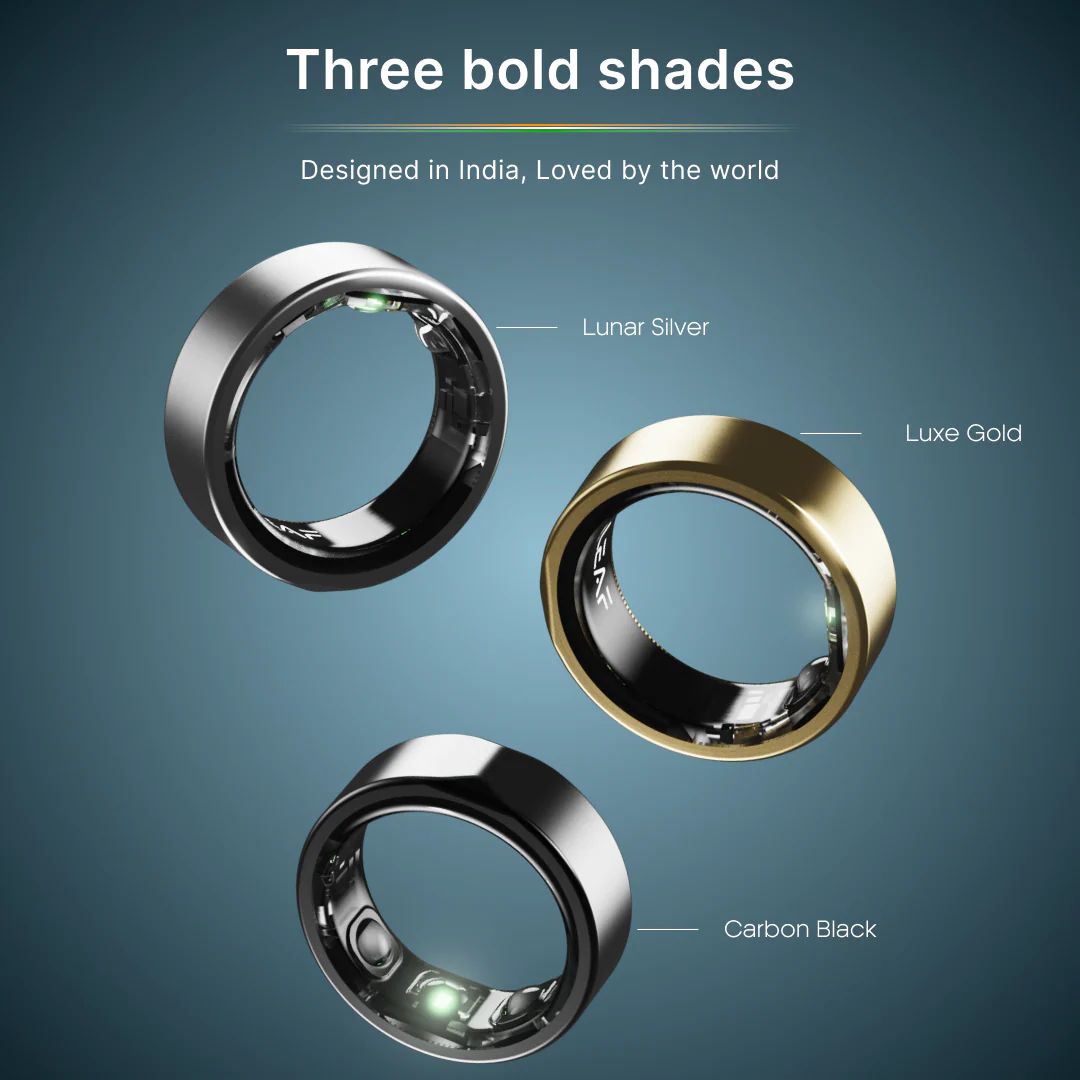 Leaf Halo Smart Ring (Luxe Gold) + Sizing Kit - Image 8